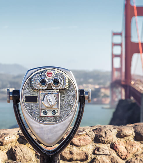 Personal Injury Law Firm in San Francisco - Law Offices of Brian Larsen view point with golden gate